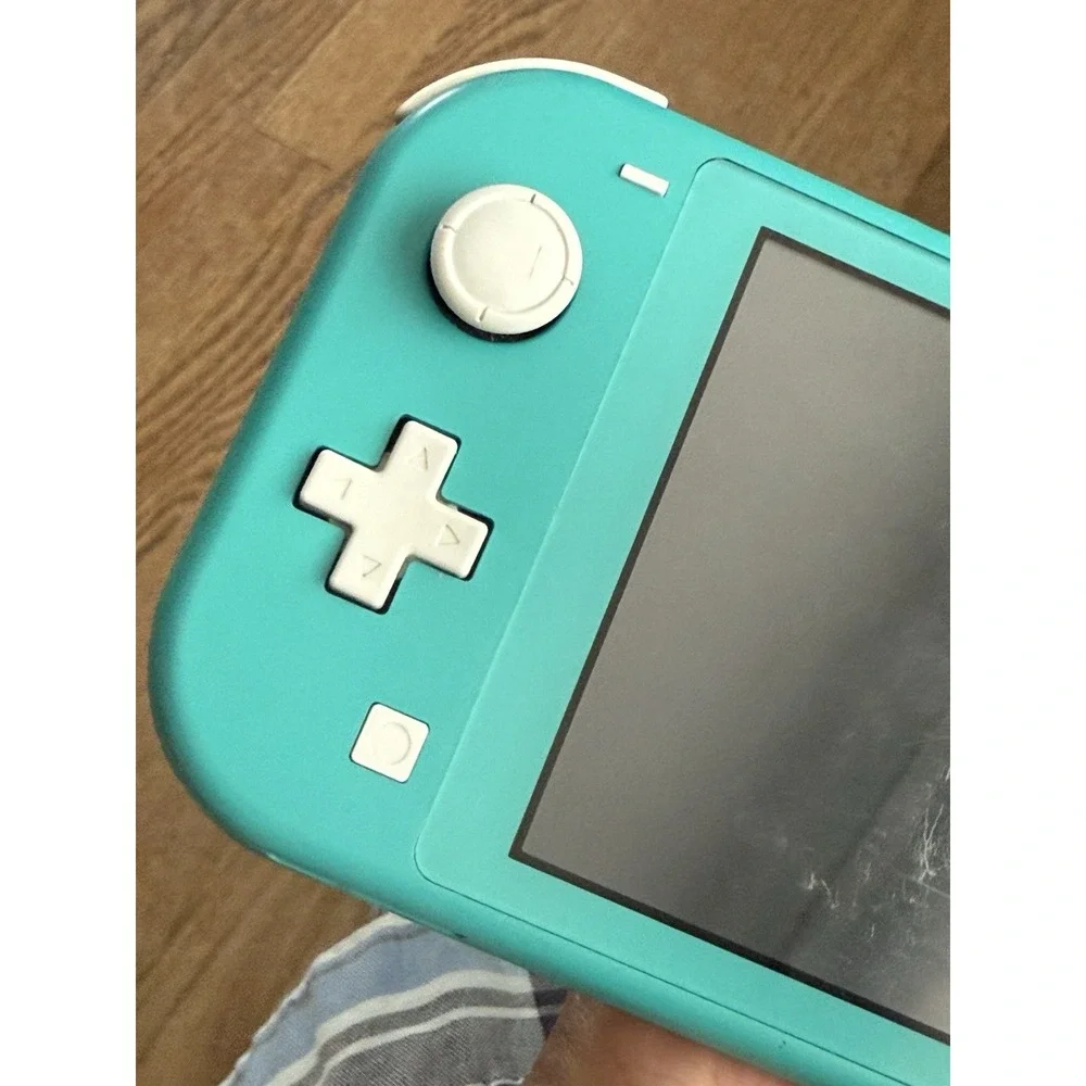 Nintendo Switch Lite- Turquoise With Charger‎ , Works Good